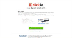 Desktop Screenshot of clicktoapp.com